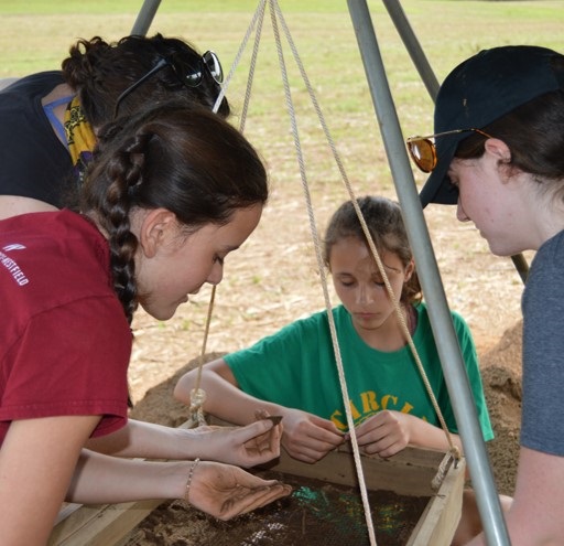 In 2019, the annual Archeology Field Session was held at Billingsley House near Upper Marlboro in Prince George's County. The session provides hands-on opportunities for the public to learn archeological field methods.